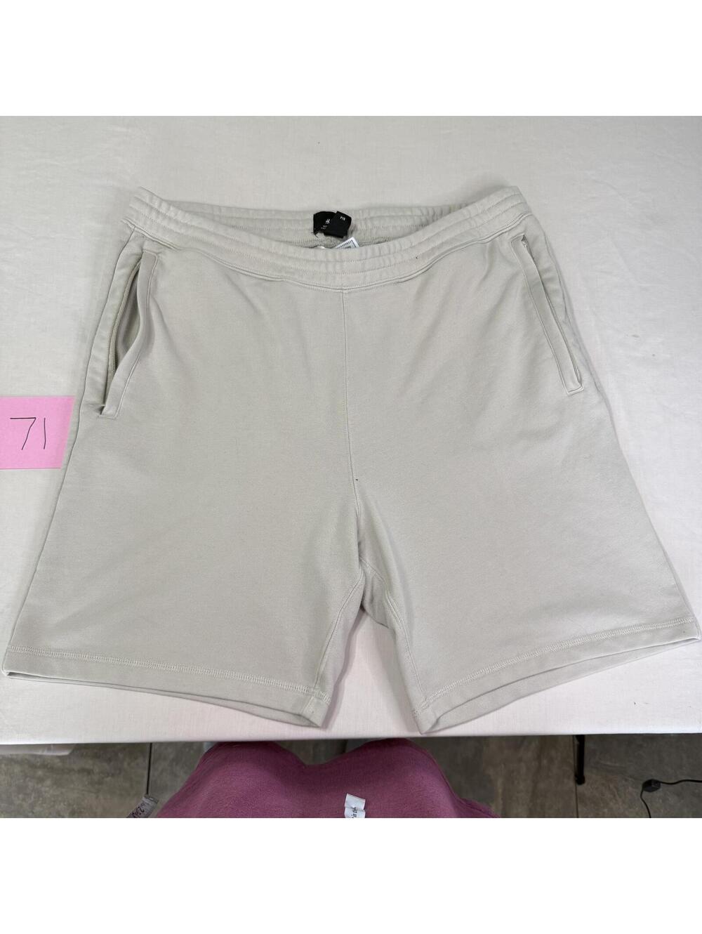 H&M Regular Fit Beige Shorts Men's Size XL